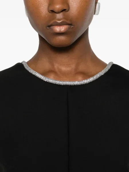 Rochie midi Róhe până la genunchi de costum negru