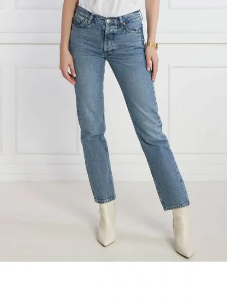 Samsøe Samsøe Blugi Susan albastru