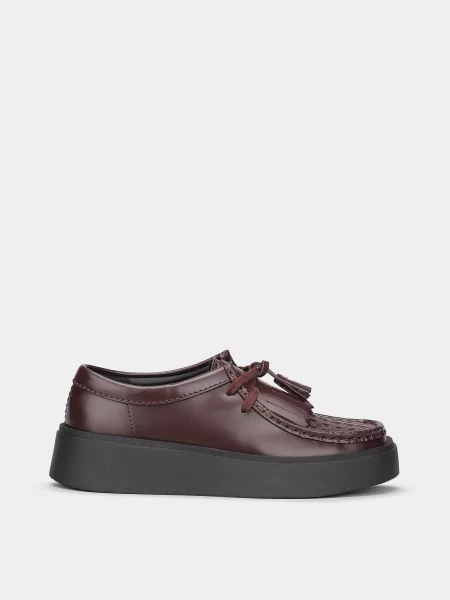 Кожаные ботинки Clarks черные