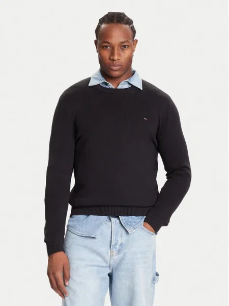 Geacă de blugi Tommy Jeans negru