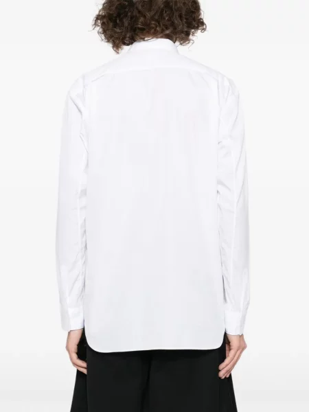 Cămașă Comme Des Garçons Shirt cu petice alb
