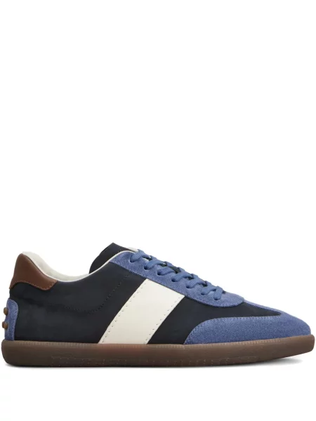Sneakerși Tod's cu dungi albastru