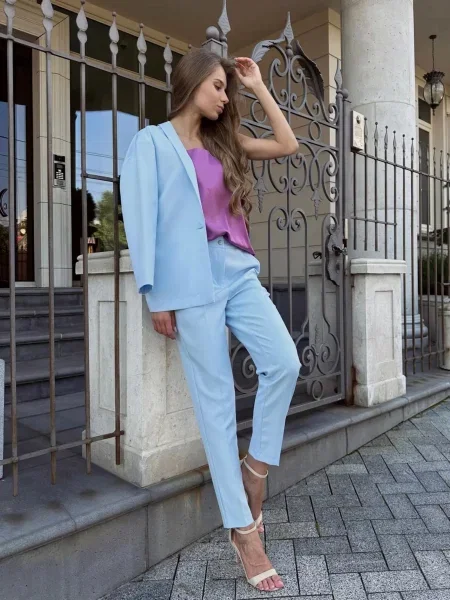 Брюки Ladylike голубые