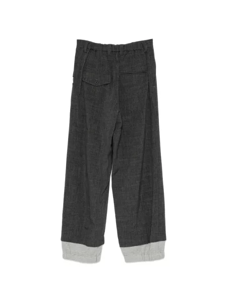 Pantaloni Maison Mihara Yasuhiro cu model pepito gri