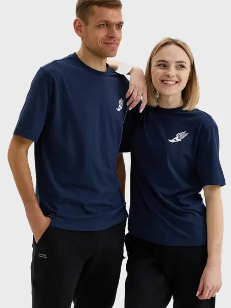 Детская футболка Saucony синяя
