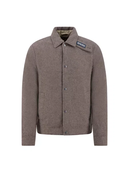 Kurtka koszulowa Woolrich szara