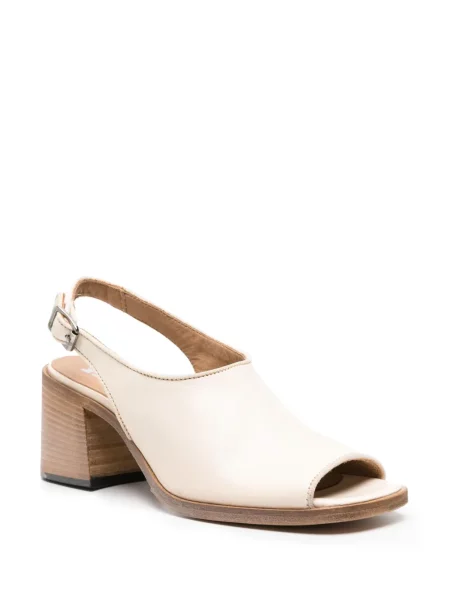 Sandale Moma cu vârf pătrat slingback