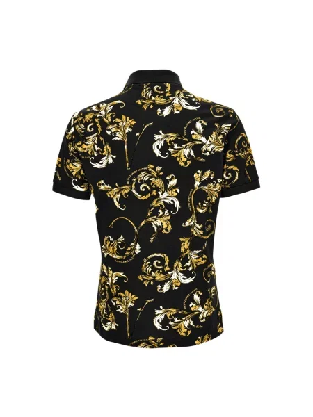 Versace Jeans Couture Koszulki Mężczyzna L Koszulki i Polosy czarny