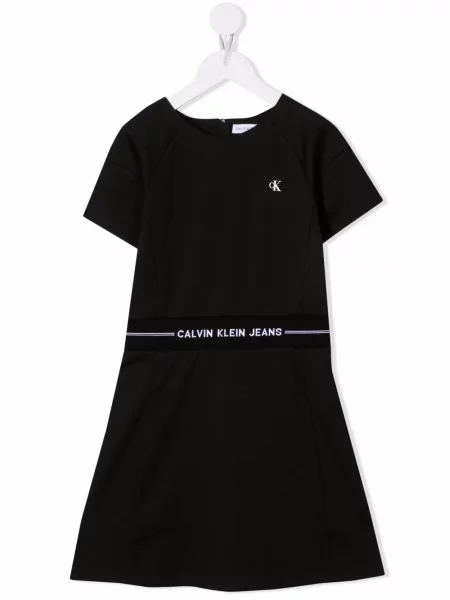 Sukienka dziecięca Calvin Klein czarna