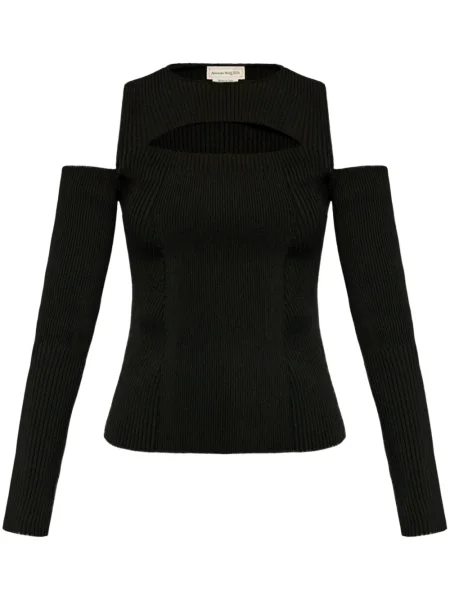 Top Alexander Mcqueen negru