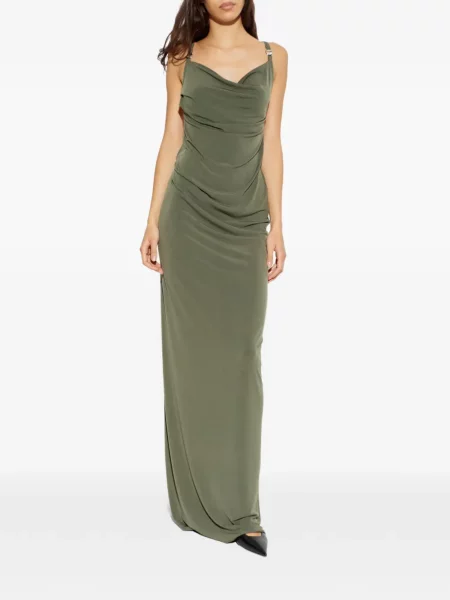 Rochie maxi Coperni de costum verde