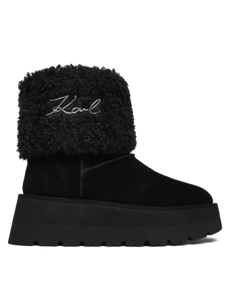 KARL LAGERFELD Snehule čierna