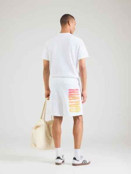 Calvin Klein Jeans Nadrág PRIDE világoszöld / bogyó / narancs fehér