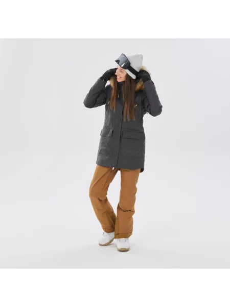 Kurtka narciarska i snowboardowa Dreamscape SNB szara