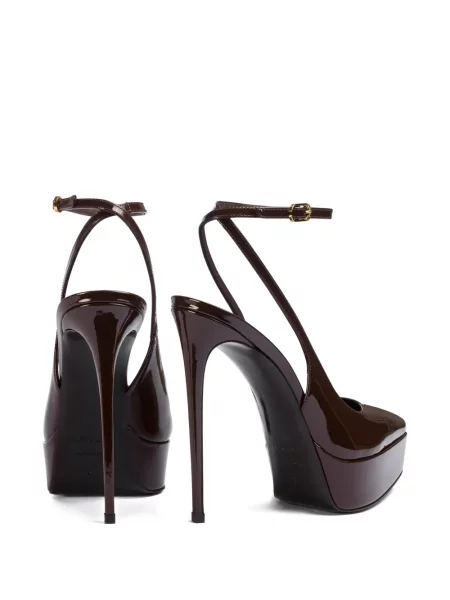Pantofi cu toc Le Silla slingback maro