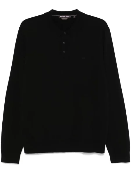 Polo Michael Kors de lână negru