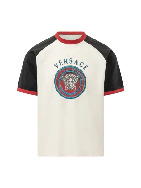 Koszulka Versace beżowa