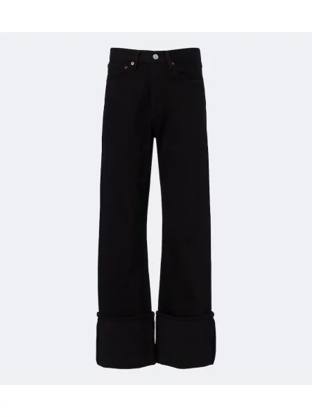 Blugi cu picior larg Agolde negru