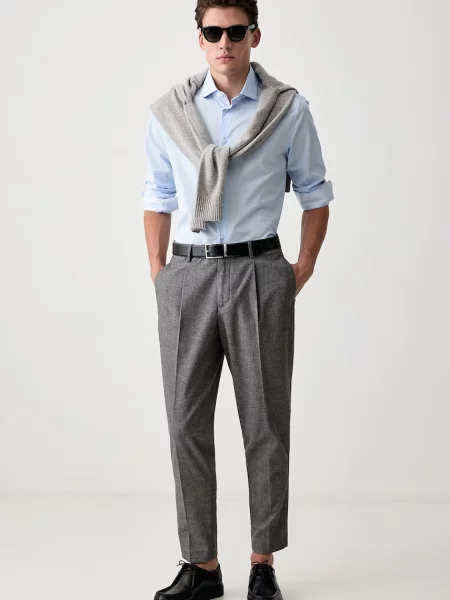 Tommy Hilfiger cămașă pentru bărbați cu albastru