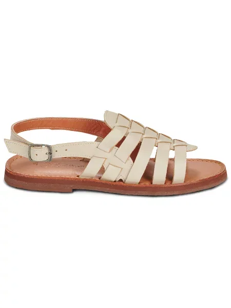 Pantofi Mapache alb