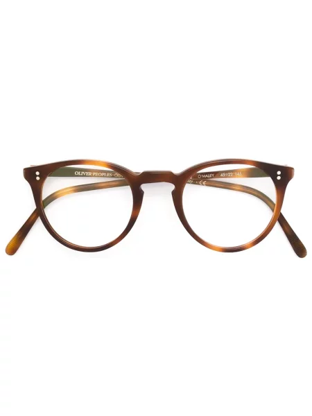Okulary przeciwsłoneczne Oliver Peoples brązowe