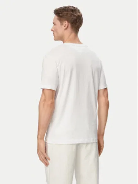 TOMMY HILFIGER Tričko námornícka modrá / červená biela