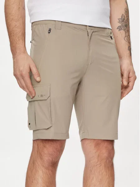 CMP Kratke hlače iz tkanine bež