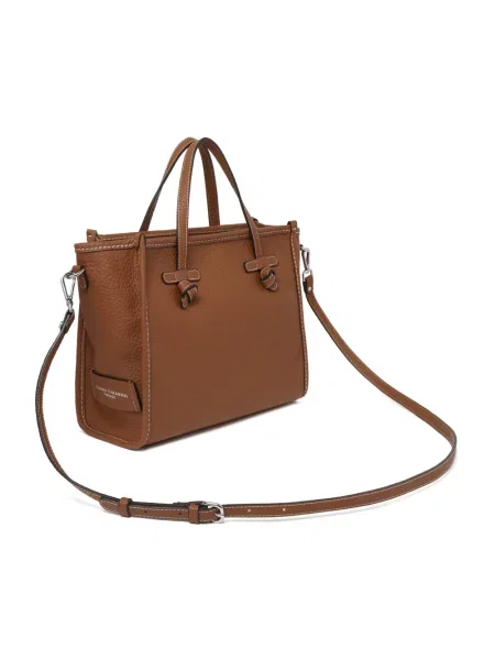 Shopperka Gianni Chiarini skórzana brązowa