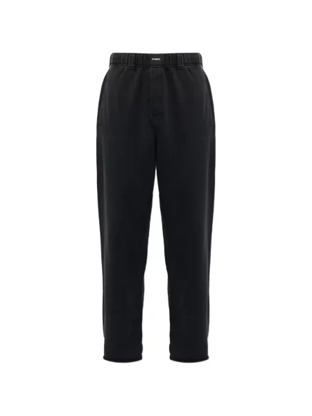 Pantaloni Vetements alergare negru