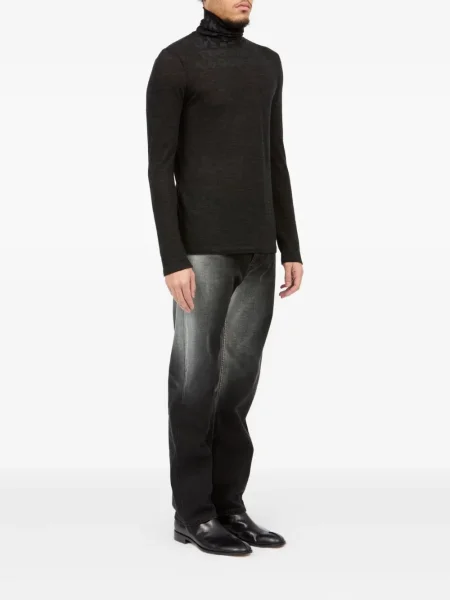 Cămașă Mm6 Maison Margiela lungă negru