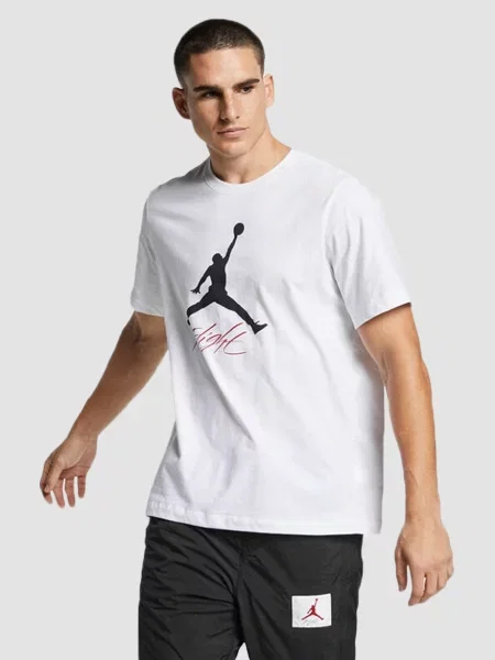 Футболка Jordan  Jumpman Flight бавовна/поліестер білий