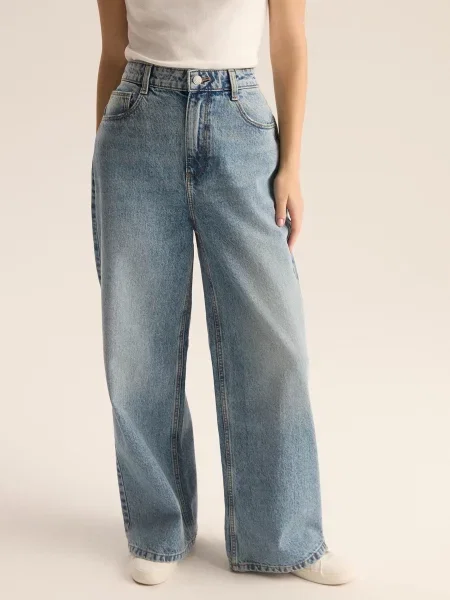 Широкі джинси DIVERSE Rewona блакитний
