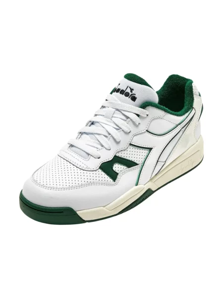 Sneakersy Diadora skórzane białe