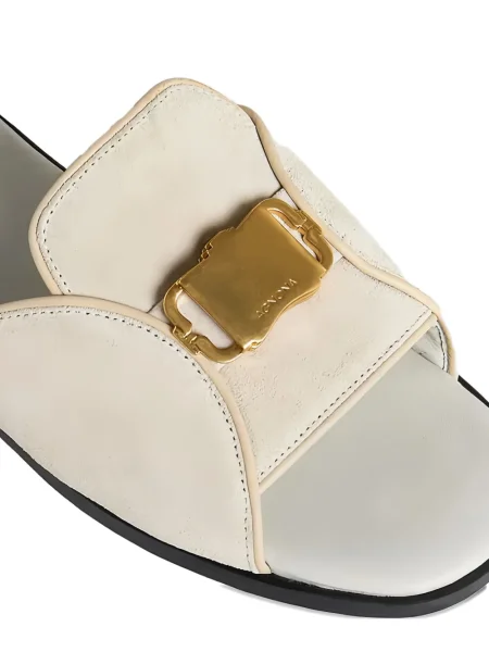 Велурени сандали Agnona с катарама