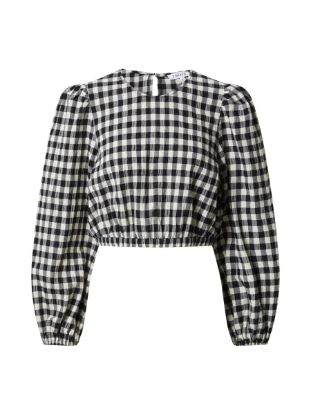 EDITED Bluză Gill / negru alb