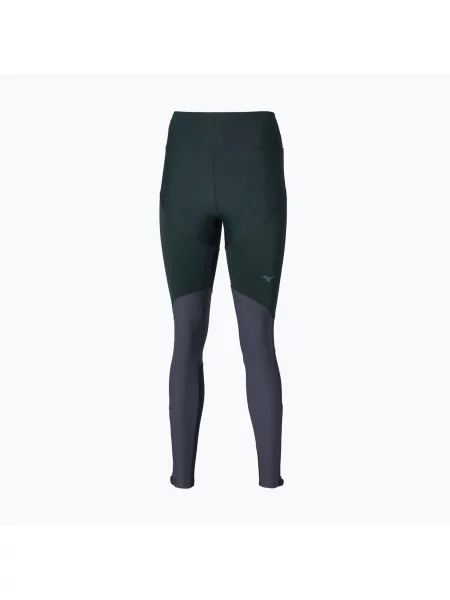 Легінси для бігу Mizuno Tech Thermal Charge Long black/odyssey gray чорні