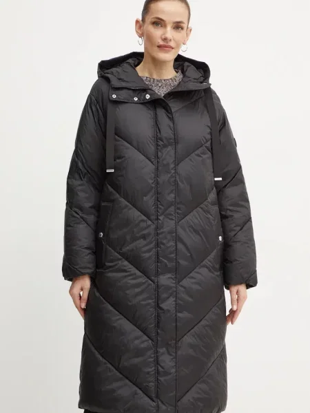 Boss Orange kurtka przejściowa oversize czarny