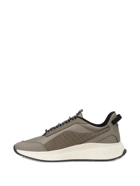 Sneakerși Boss din piele de căprioară