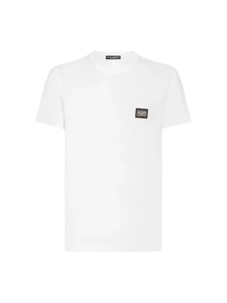 Tricou Dolce & Gabbana cu autograf alb