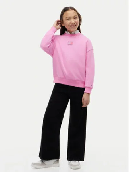 Tommy Hilfiger Pulóver rózsaszín