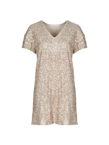Rochie Ikks cu paiete auriu