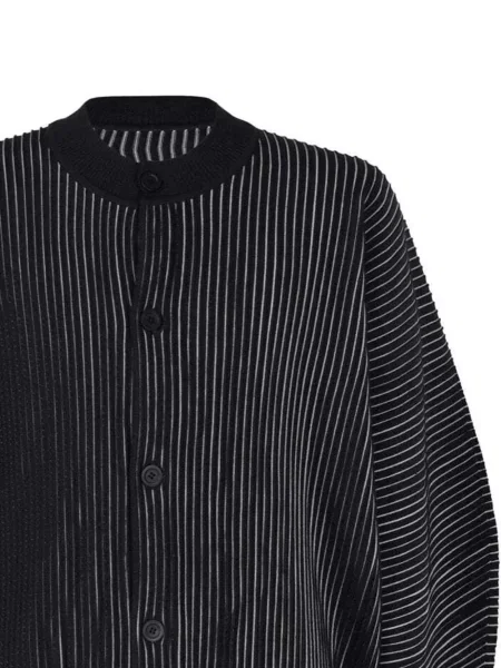 Πλεκτή ζακέτα Homme Plissé Issey Miyake μαύρο