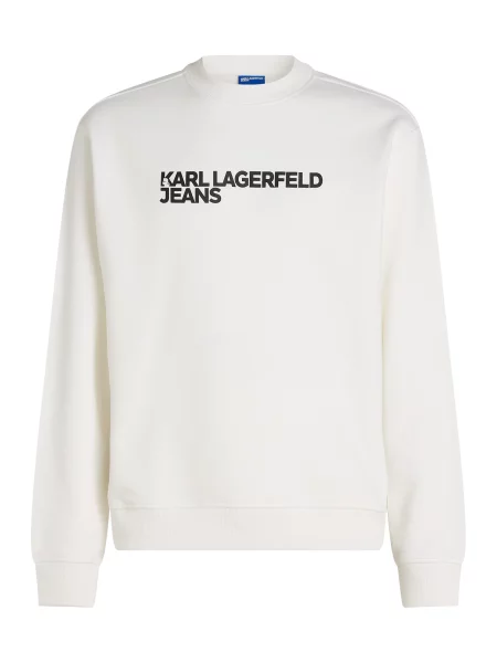 Hanorac Karl Lagerfeld Jeans alb