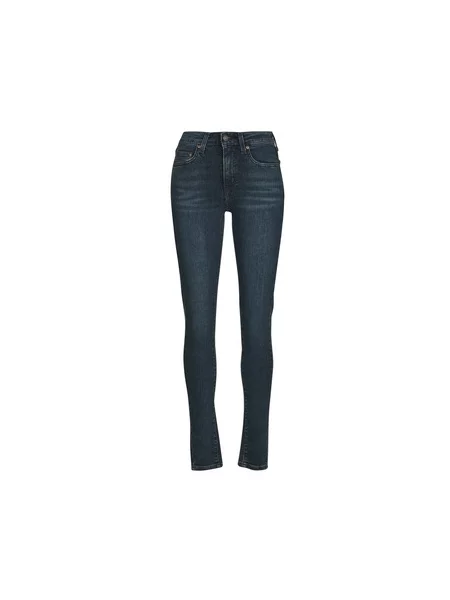 Skinny fit kavbojke Levi's® z visokim pasom modra
