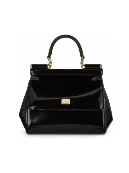 Torebka Dolce And Gabbana skórzana czarna