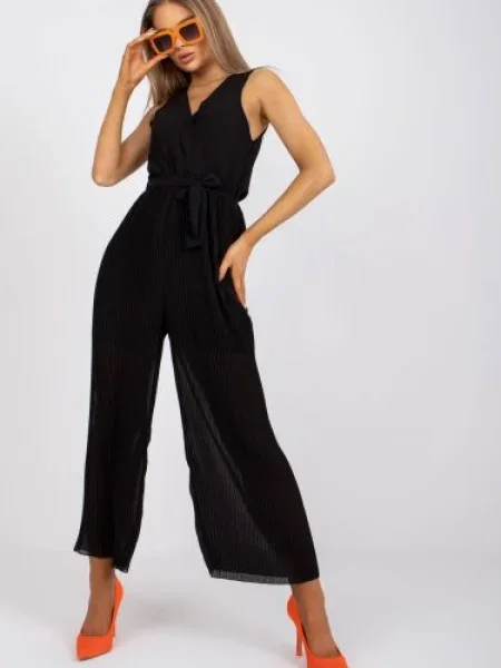 Salopetă Fashionhunters negru