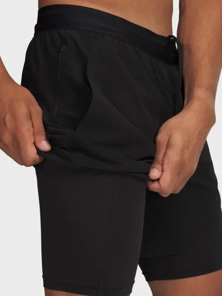 Короткие спортивные шорты Under Armour черные