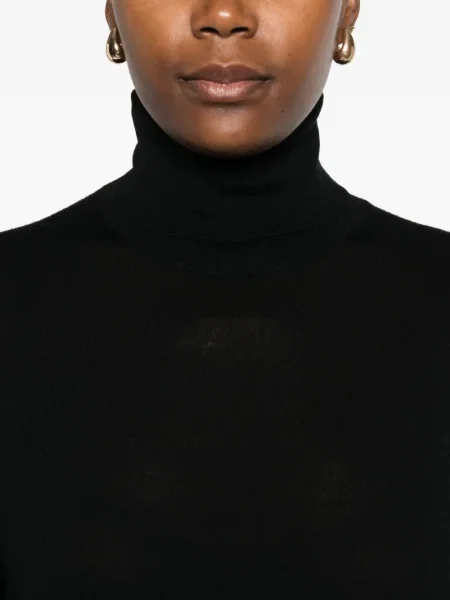 Rochie midi Toteme până la genunchi de costum negru