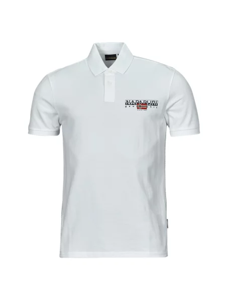 Polo tričko Napapijri E-Aylmer brightwhite bílé