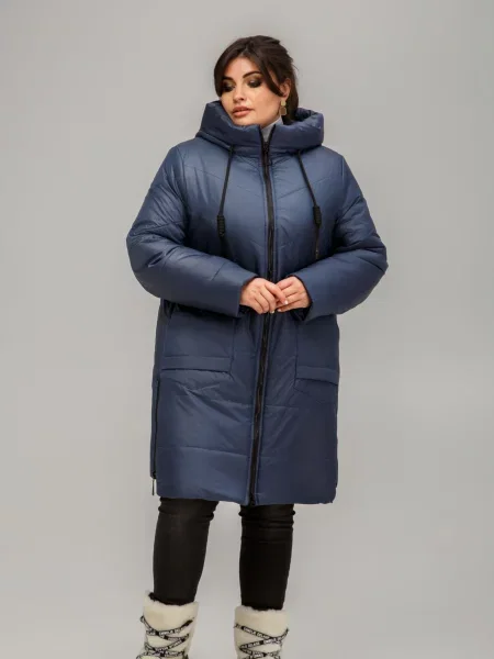Демісезонна куртка All Posa темно-синій синя